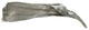 Contemporary Decorative Leaf Wall Art - Silver