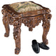 35Lbs. European Lord Raffles Lion Leg Gothic Gold Stool