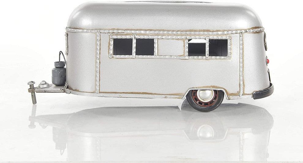 Camping Trailer Tissue Holder Iron Vintage Model