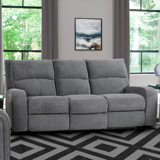 Polaris Slate Power Reclining Sofa and Recliner