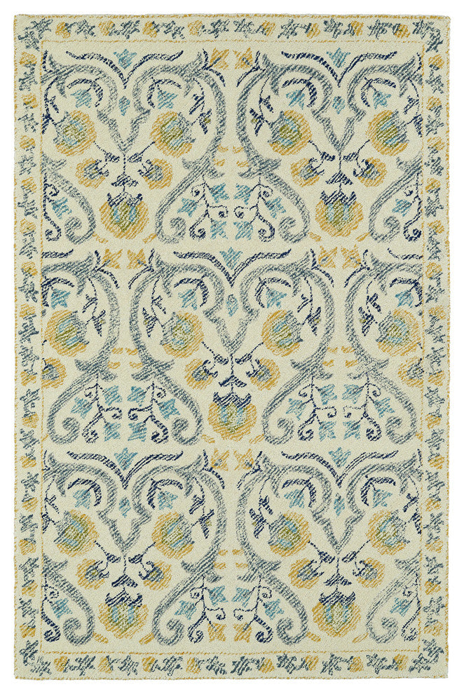Kaleen Hand-Tufted Montage Collection Rug, 5''x7''9"