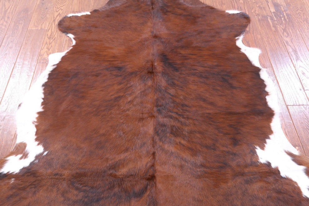 Natural Cowhide Rug 6' 1" X 5' 9" C2320