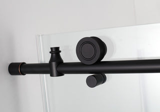 Coraline 44"-48"x33.875"x76" Frameless Sliding Shower Enclosure