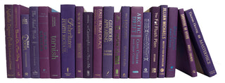 Decorative Books - Orchid - Purple Books By The Foot