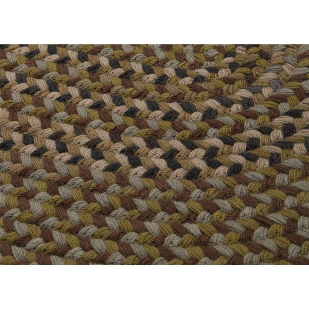 Colonial Mills Rug Rustica Grecian Green Round, 7x7