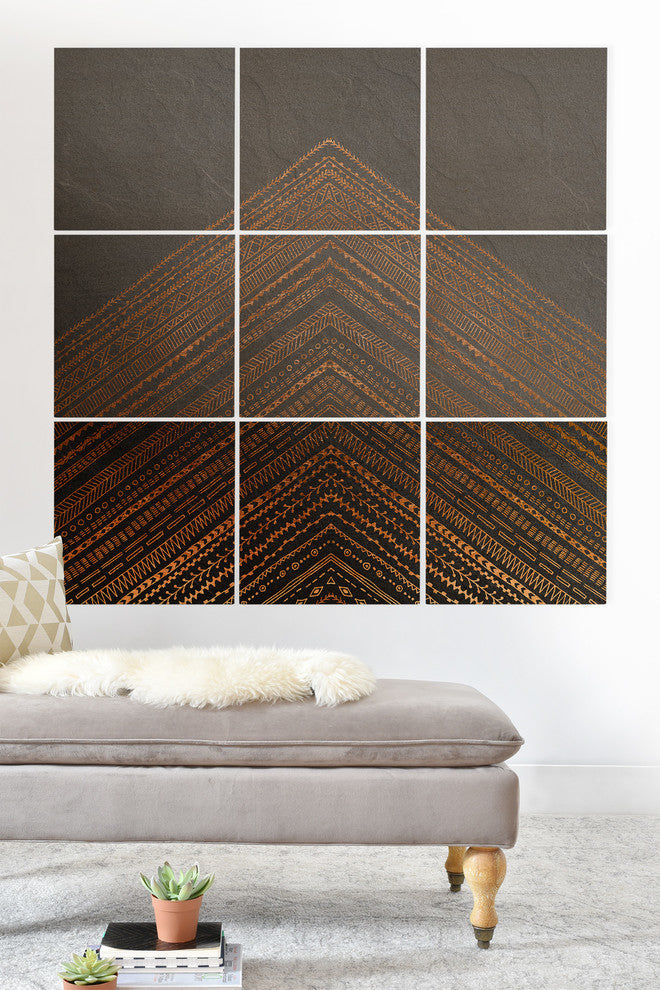 Deny Designs Iveta Abolina Nugget Creek Wood Wall Mural, 4'x4'