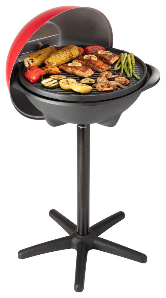 2-in-1 Outdoor Electric Grill