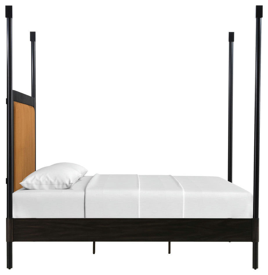 TOV Furniture Ava Four-Poster Bed in King