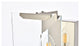 1 Light 10" Tall Polished Nickel Wall Sconce