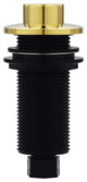 Raised Button Disposal Air Switch & Dual Outlet Control Box In Oil Rubbed Bronze, Polished Brass
