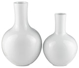 Imperial White Small Gourd Vase