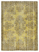 Rug N Carpet - Handmade Anatolian 5' 6'' x 7' 5'' Rustic Over-dyed Rug