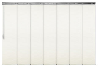 Malia 7-Panel Track Extendable Vertical Blinds 110-153"W