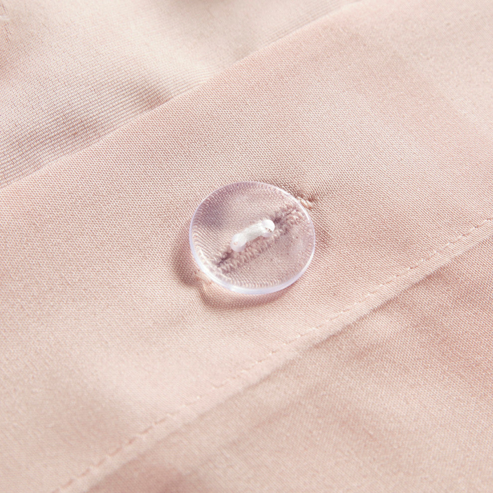 Intelligent Design Lucy Clip Jacquard Duvet Cover Set, Pink