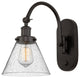 Cone Sconce, Oil Rubbed Bronze, Seedy, Seedy