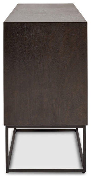 Yoga Sideboard, Suar, Black