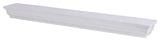 Dogberry Collections Shaker Wood Mantel, White, 60"