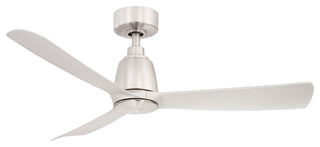Fanimation Kute 44" Ceiling Fan, Brushed Nickel