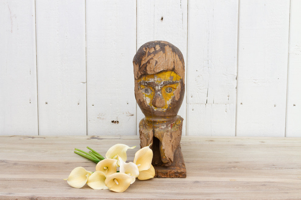 Antique Javanese Folk Carving