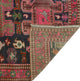 Fine Vintage Distressed Culbert Navy/Pink Runner, 4'1x9'9