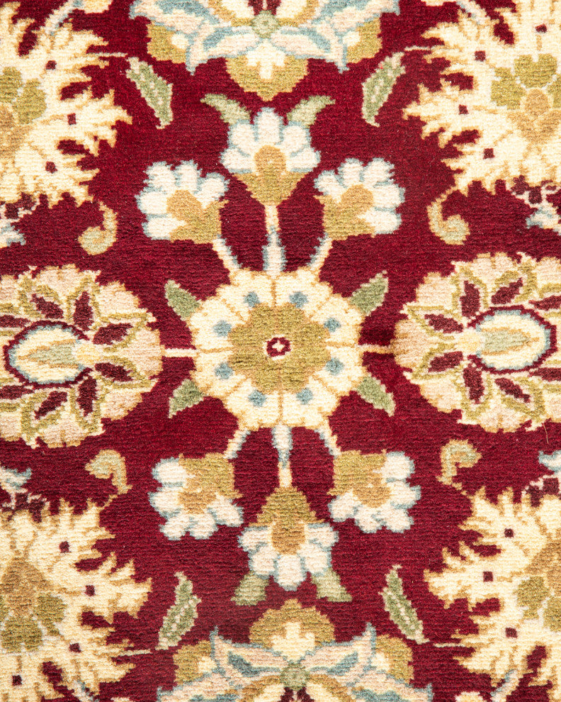 Tonk, One-of-a-Kind Hand-Knotted Area Rug Red, 3'1"x5'2"