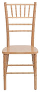 Contemporary Design Natural Wood Chiavari Chair