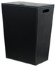 Ecopelle 2463 Laundry Basket/Hamper in Black