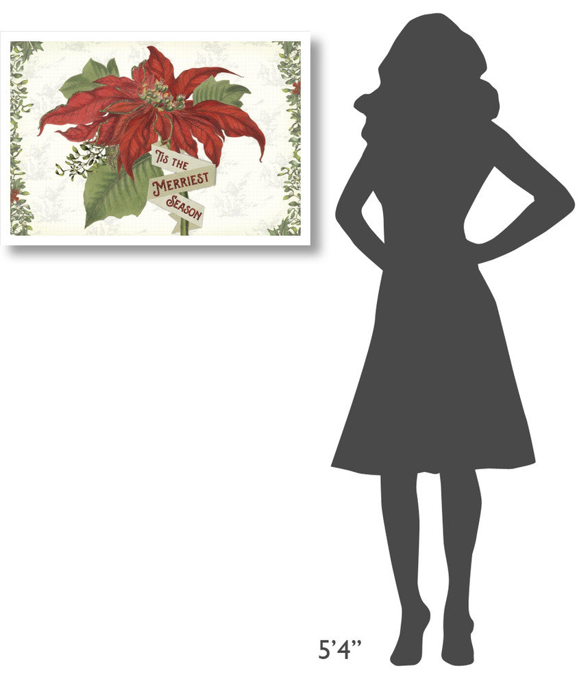 "Yuletide I" Digital Paper Print by Sue Schlabach, 32"x22"