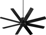 Proxima Soft Contemporary Ceiling Fan, Noir