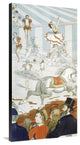"Acrobats On Horseback - 1870" Canvas by Hollywood Photo Archive, 20x40"