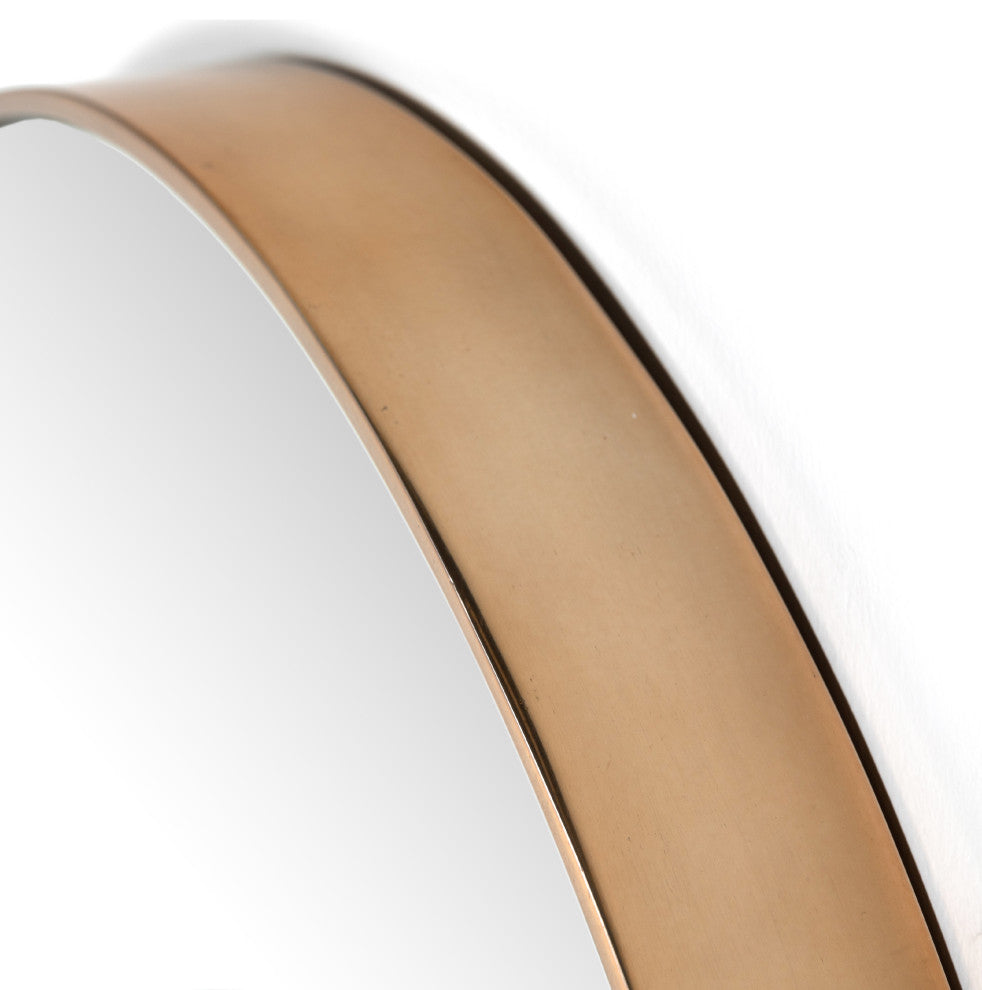 Georgina Small Mirror-Polished Brass