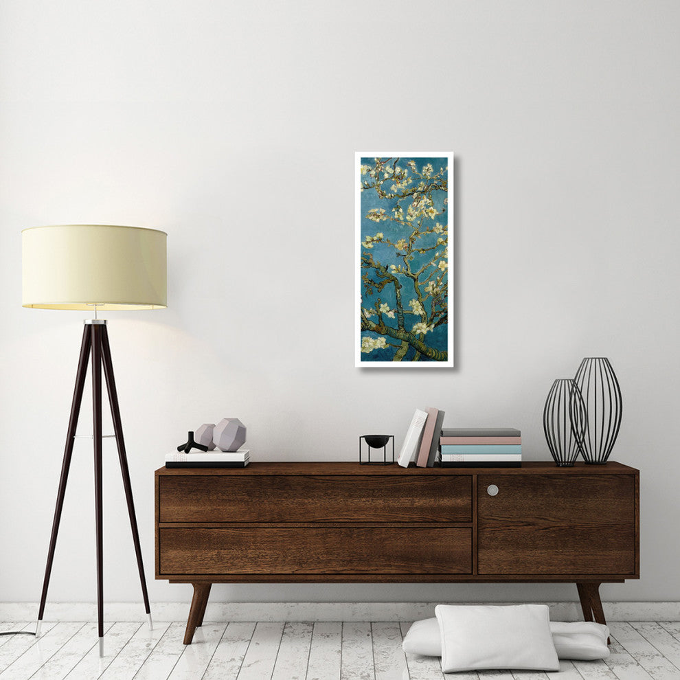 "Blossoming Almond Tree (center)" Print by Vincent van Gogh, 17"x38"