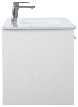 48" Single Bathroom Floating Vanity, White