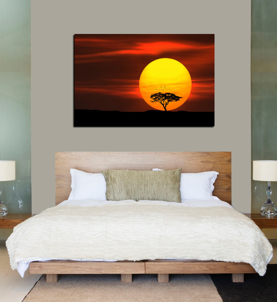 Epic Graffiti "Circle of Life" Giclee Canvas Wall Art, 40"x60"