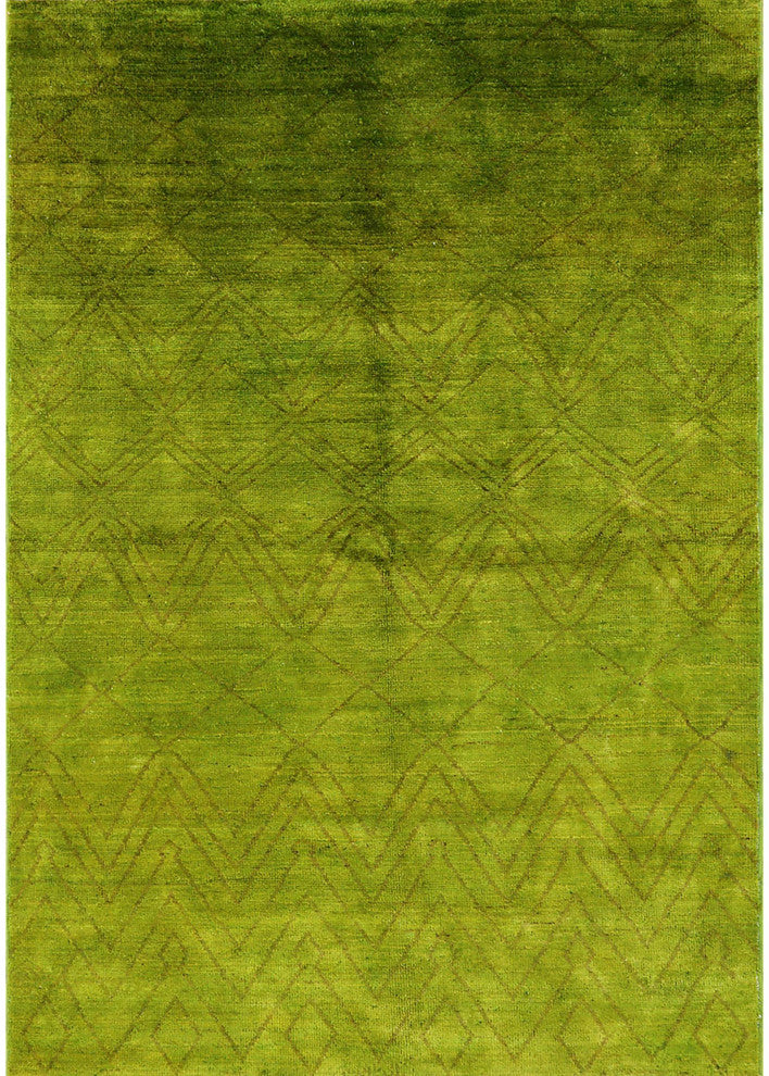Ahgly Company Indoor Rectangle Mid-Century Modern Area Rugs, 7' x 9'