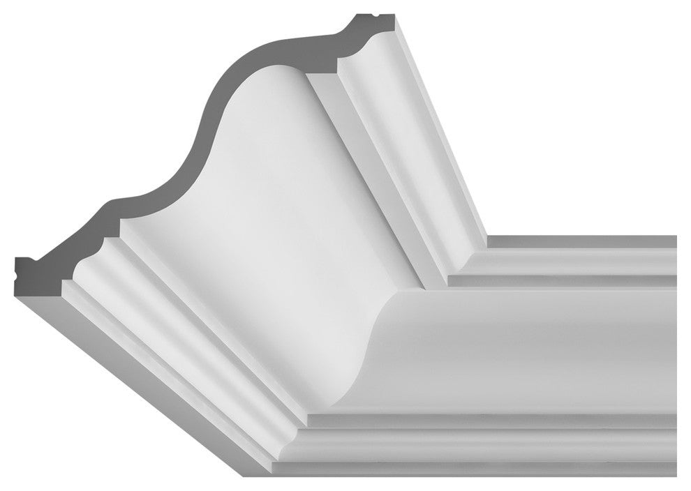 Orac Decor Plain Polyurethane Crown Moulding, Rigid Moulding