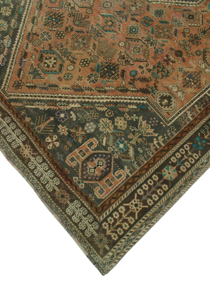 Semi-Antique Sabeir Rust Rug