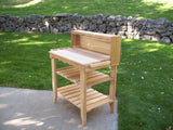 Deluxe Potting Bench, Unstained
