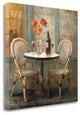 "Meet Me At Le Cafe I" By Danhui Nai, Giclee Print on Gallery Wrap Canvas