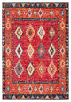 Safavieh Montage Mtg201Q Southwestern Rug, Red and Black, 8'0"x10'0"