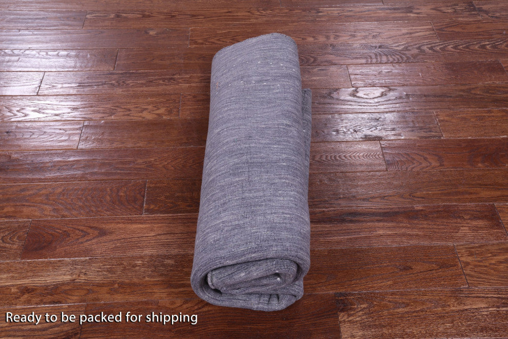 6' Round Hand Knotted Wool Persian Gabbeh Rug - Q15176
