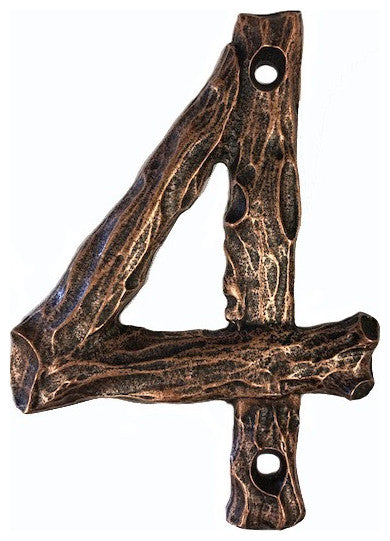 Log House Number 4, Antique Copper