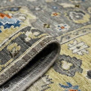 Amer Rugs Nuit Arabe Seka NUI-46 Taupe Hand-knotted - 10' X 14' Rectangle