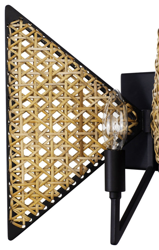 Machina 1-Lt Sconce - Matte Black/Sulahiya