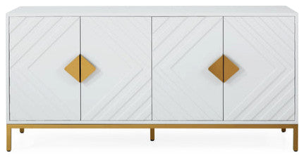 64" Tennant Brand Desata Versatile Sideboard, White