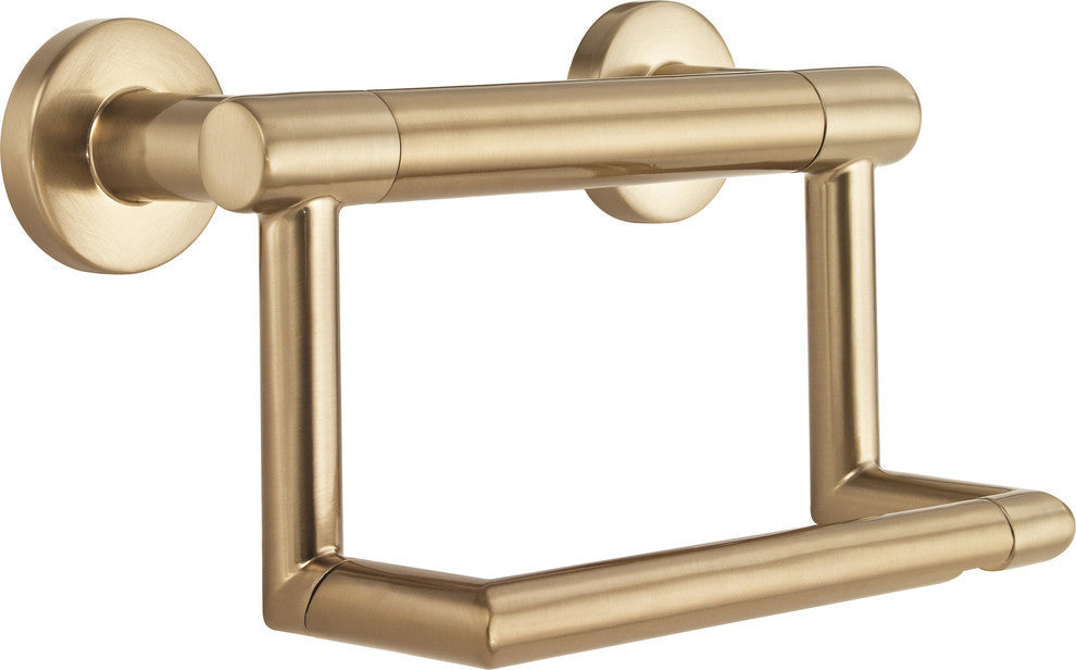 Delta 8" Tissue Holder With Assist Bar, Champagne Bronze