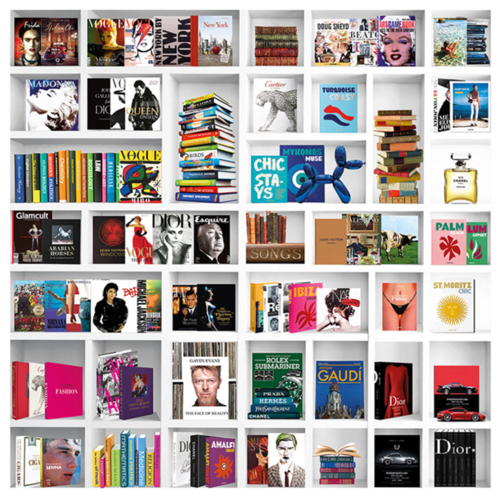 Pop Culture White Shelf Art Print M, Andrew Martin My Life, A Nutshell Vol. 3