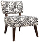 Accent Armless Chair, White