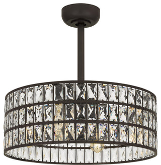 Quoizel QFA4046 23 Inch Indoor Fandelier - Western Bronze