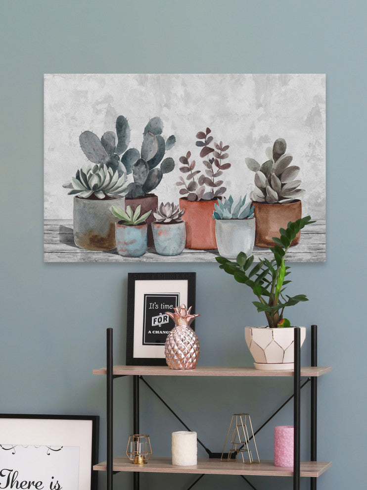 "Almost Perfect" Painting Print on Wrapped Canvas, 30x20